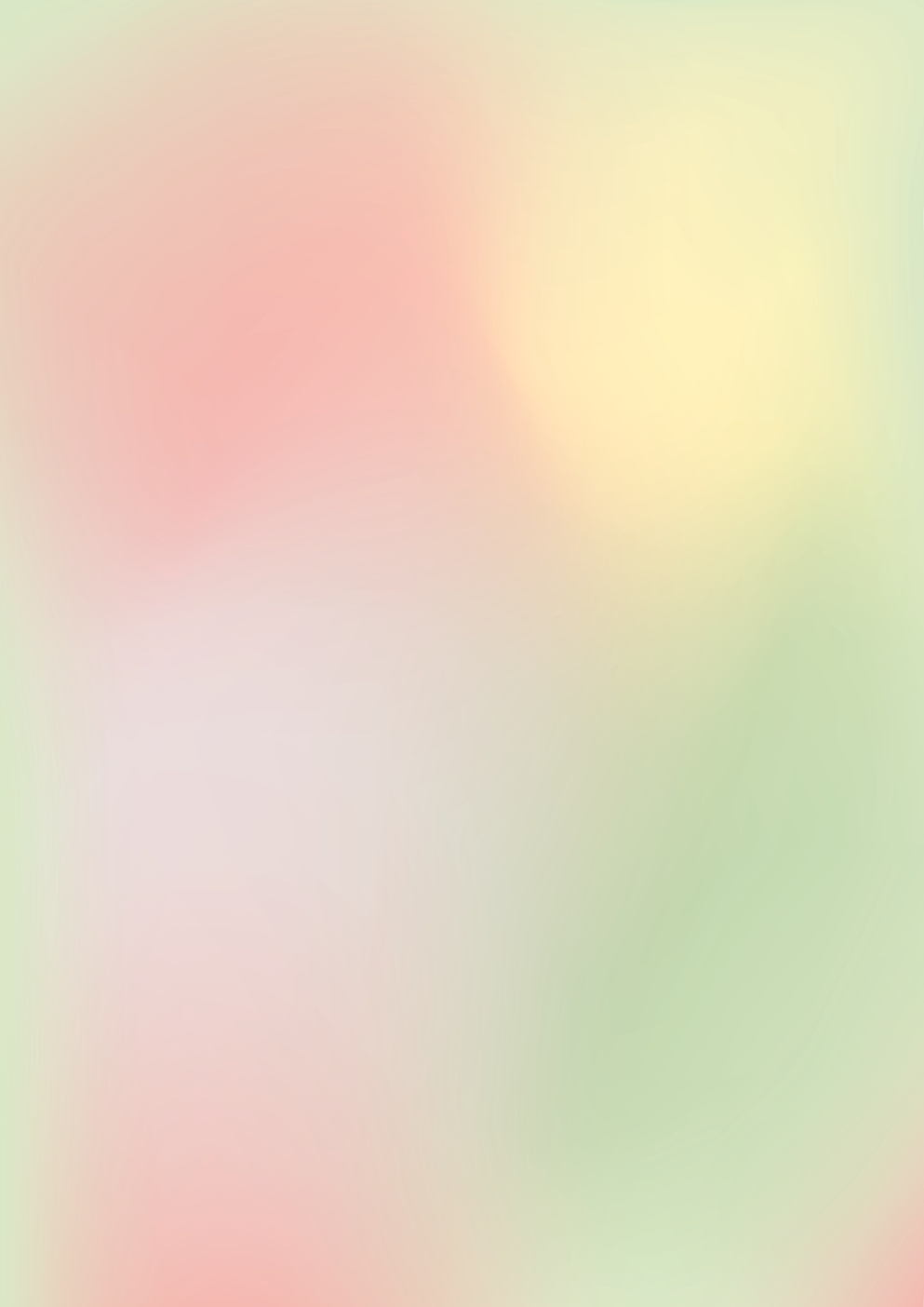 Print gently colored background